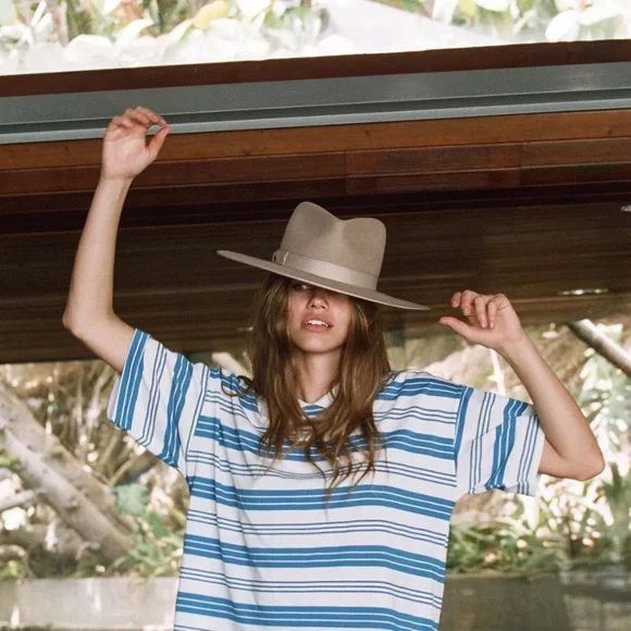 Sale! Lack of Color sand wool rancher Lack of Color Ivory Rancher – 100% Australian Wool Fedora  main image 3